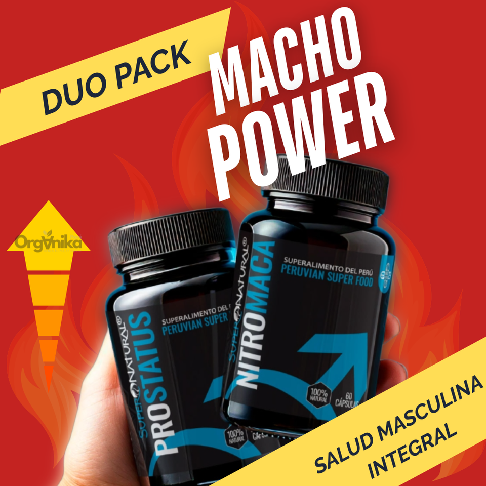 PACK MACHO POWER 360 - SALUD PROSTATICA + VITALIDAD MASCULINA